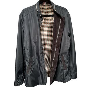Lightweight Jacket  w Patterned Check Liner